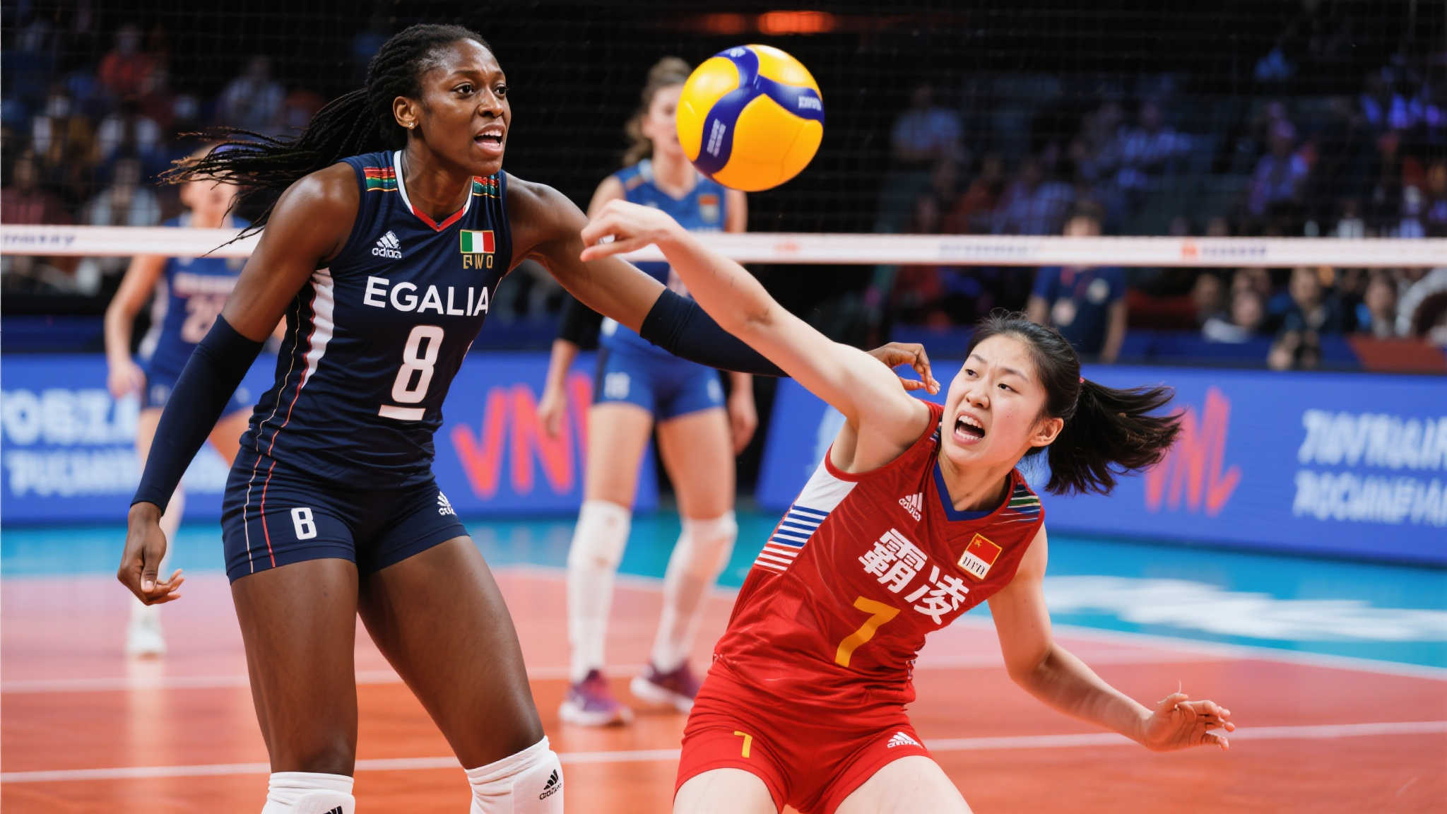 埃格努争议行为引热议:赛后辩称帮助女排新秀董禹含 在国际女排比赛中,情绪激烈的竞技场往往充满了戏剧性